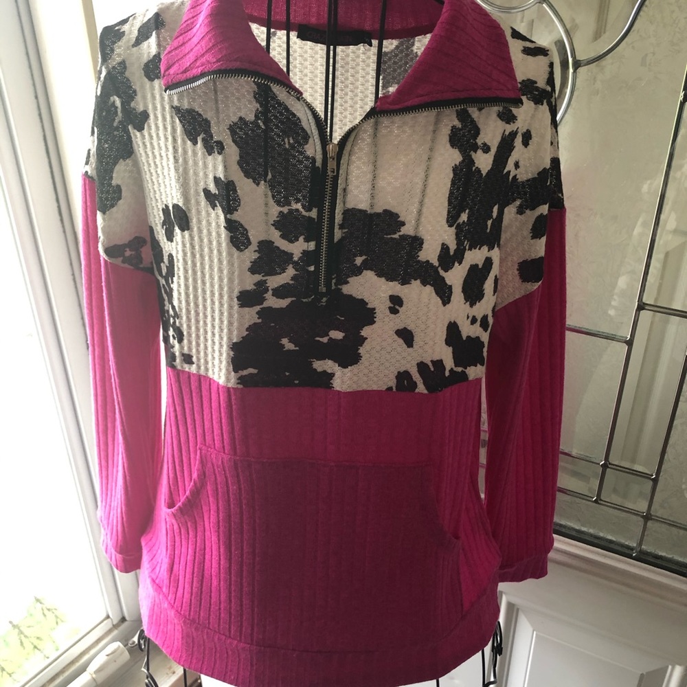 Lightweight, waffle knit long sleeve shirt